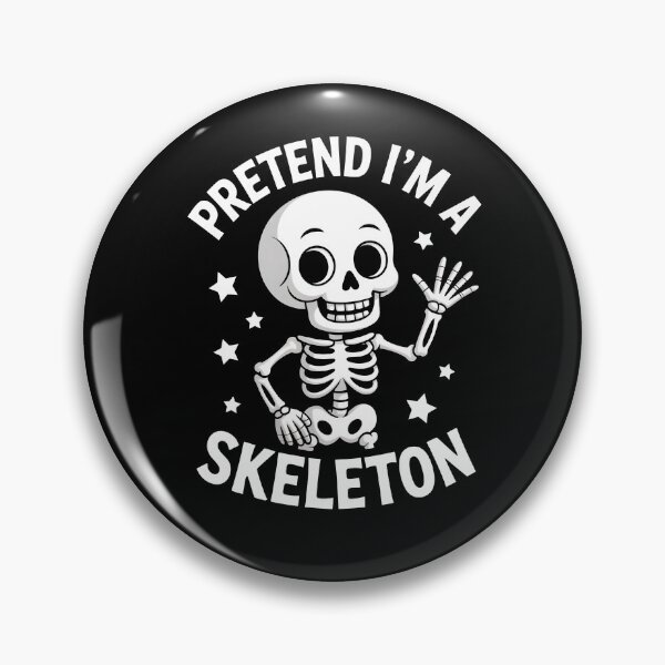 Artikelvorschau, Stell dir vor, ich wäre ein Skelett – Einfaches, lustiges Halloweenkostüm entworfen und verkauft von Taans-Creation.