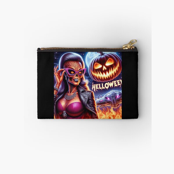 Item preview, Retro Rocker Glam Skeleton Halloween designed and sold by Voodoo Store Paranormal Collections.