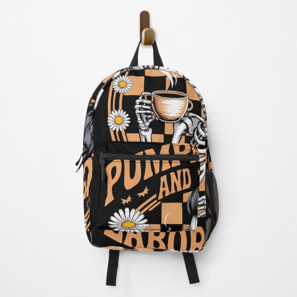 Item preview, Pumpkin Spice Labor Advice Skeleton Fall Thanksgiving designed and sold by LunaCrazeArt.