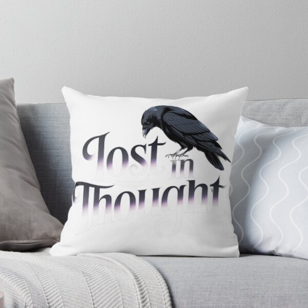 Item preview, Lost in Thought - Dark Academia Crow designed and sold by Fatkid11.