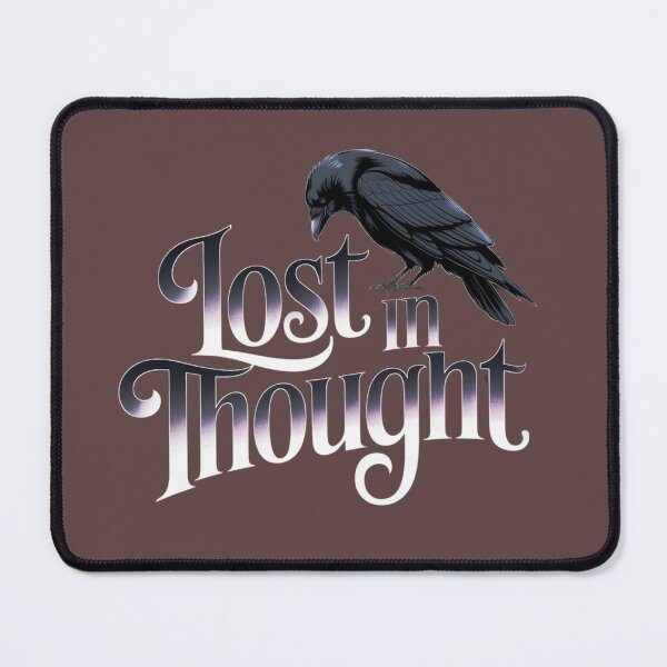 Item preview, Lost in Thought - Dark Academia Crow designed and sold by Fatkid11.