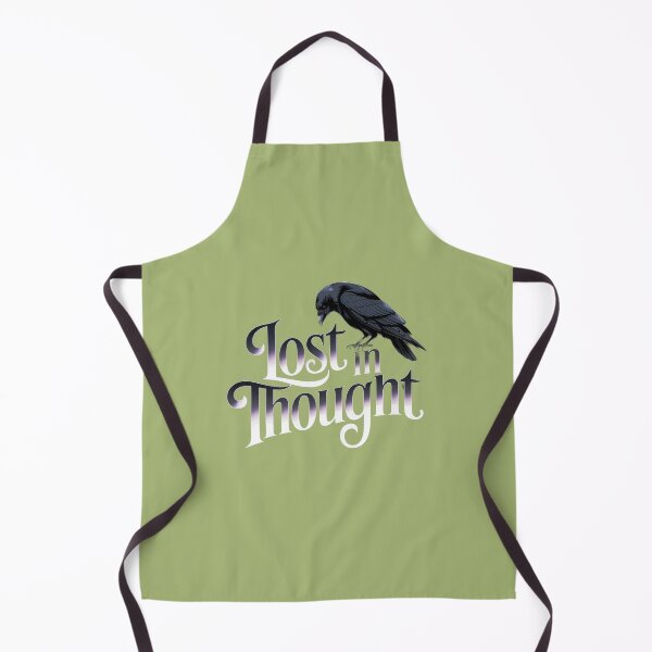 Item preview, Lost in Thought - Dark Academia Crow designed and sold by Fatkid11.
