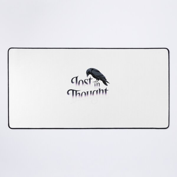 Item preview, Lost in Thought - Dark Academia Crow designed and sold by Fatkid11.