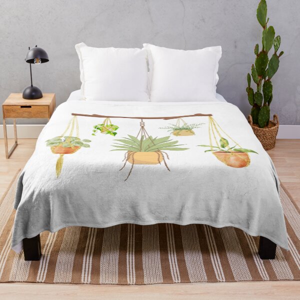 Item preview, Hanging Plants Aesthetic | Boho Botanical Wall Art designed and sold by dfranc.