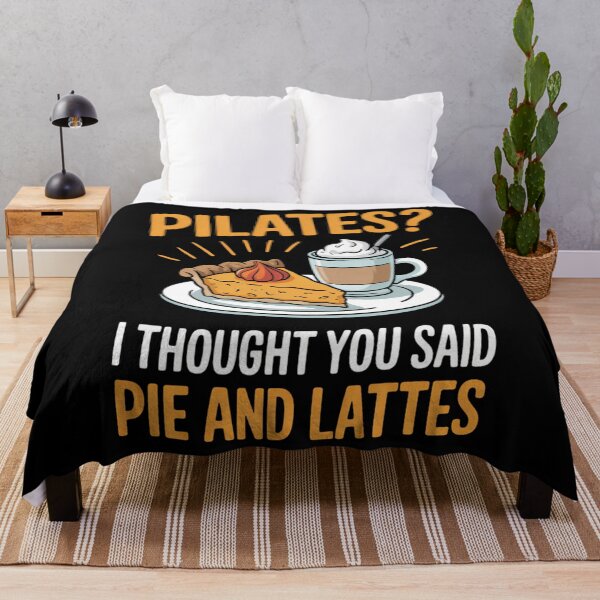 Item preview, Pun Funny Pie And Lattes Coffee Pumpkin Spice Lovers designed and sold by LunaCrazeArt.