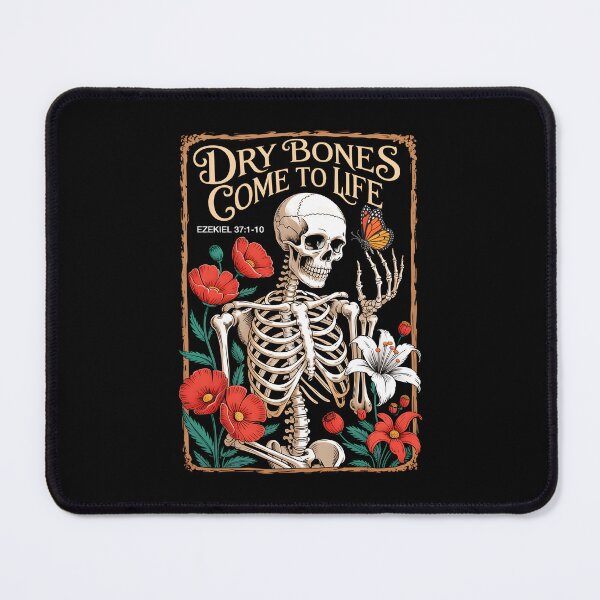 Item preview, Christian Faith Dry Bones Come To Life Skeleton Floral designed and sold by KarimSoCute.