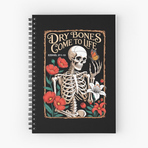 Item preview, Christian Faith Dry Bones Come To Life Skeleton Floral designed and sold by KarimSoCute.