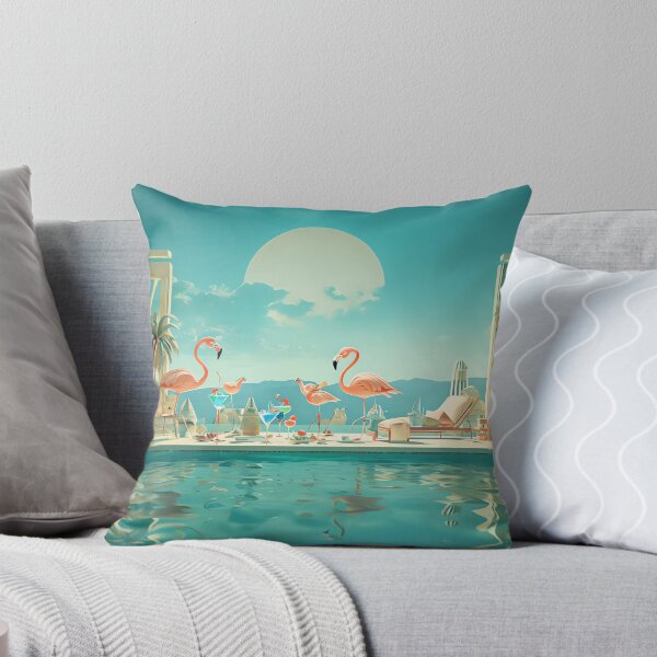 Item preview, Deco Flamingo Fiesta designed and sold by ONYX Pixee.