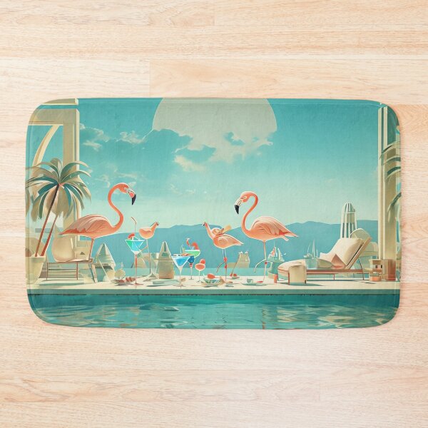 Item preview, Deco Flamingo Fiesta designed and sold by ONYX Pixee.