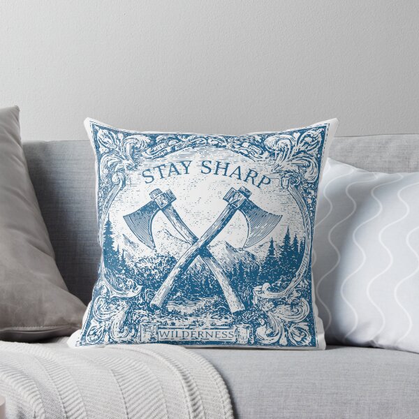 Item preview, Stay Sharp Wilderness – Vintage Outdoor Adventure designed and sold by Przecinak.