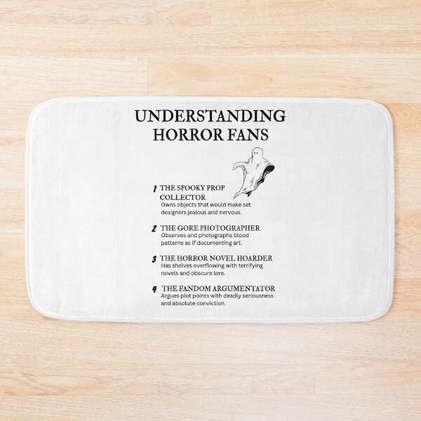 Item preview, Funny Horror Movie Quotes – Understanding Horror Fans Series designed and sold by PsyFlow35.