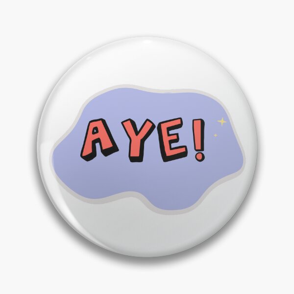 Item preview, AYE! Excitement and Agreement  designed and sold by frann's room.