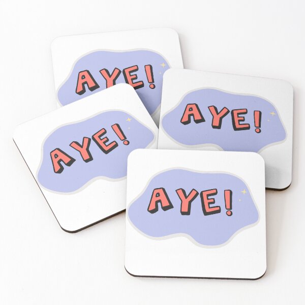 Item preview, AYE! Excitement and Agreement  designed and sold by frann's room.