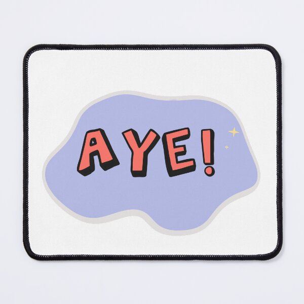 Item preview, AYE! Excitement and Agreement designed and sold by frann's room.