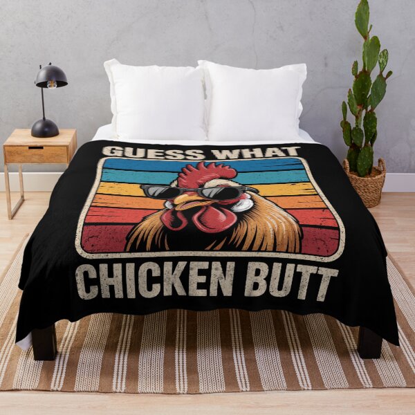 Item preview, Funny Chicken Guess What Chicken Butt designed and sold by KarimSoCute.