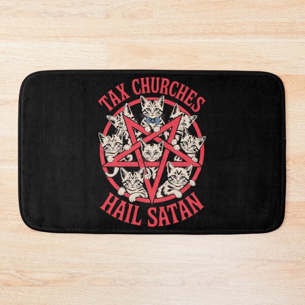 Item preview, Satan Funny Cute Cat designed and sold by LunaCrazeArt.