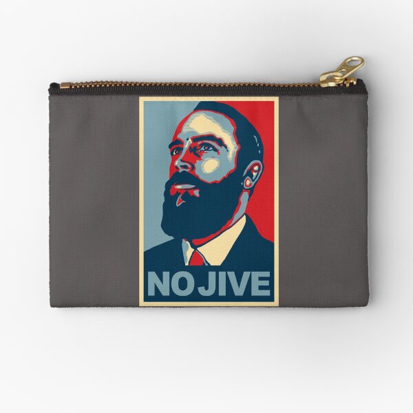 NO JIVE Zipper Pouch