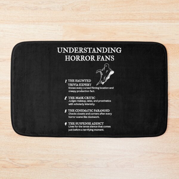 Item preview, Understanding Horror Fans – The Monster Movie Edition – Black designed and sold by PsyFlow35.