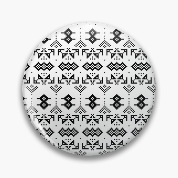 Item preview, Traditional Palestinian Tatreez Geometric Embroidery Border Seamless Pattern Background Vector Design designed and sold by ghinan.