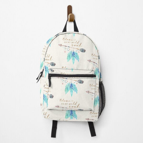 Item preview, Blame It On My Wild Soul – Boho Arrow & Feathers Design designed and sold by Margival.