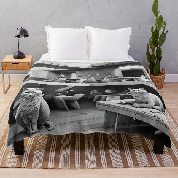 Item preview, Concrete Jungle Cat Nap designed and sold by ONYX Pixee.