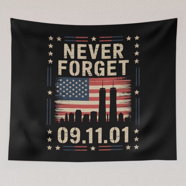Item preview, September 11 2001 Memorial Day American Flag designed and sold by Turbotine.