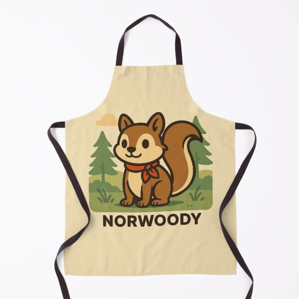 Aperçu de l'œuvre Norwoody the Woodland Mascot | Cute Cartoon Animal créée et vendue par Bratak.