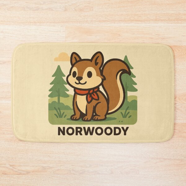 Aperçu de l'œuvre Norwoody the Woodland Mascot | Cute Cartoon Animal créée et vendue par Bratak.