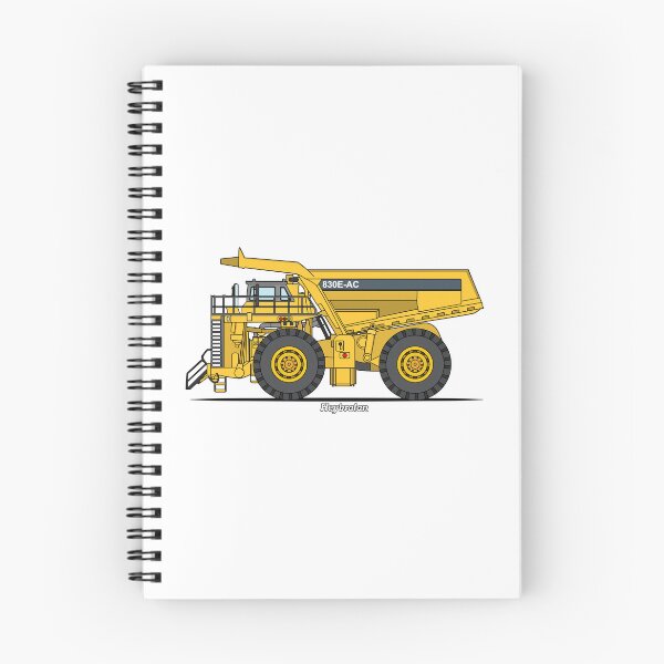 Item preview, Komatsu 830E-AC Vector Art designed and sold by Heybratan.