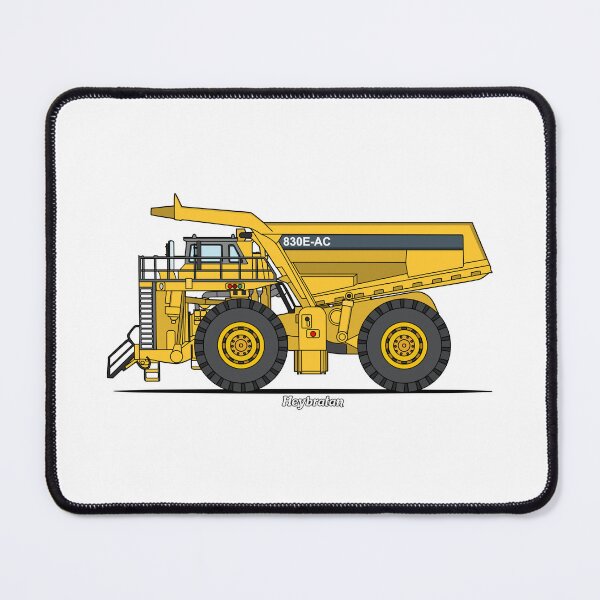 Item preview, Komatsu 830E-AC Vector Art designed and sold by Heybratan.