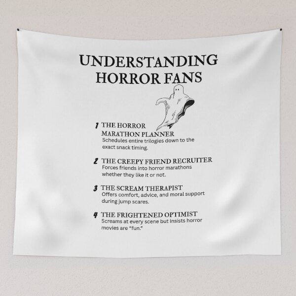 Item preview, Understanding Horror Fans – For Lovers of Gore and Giggles designed and sold by PsyFlow35.
