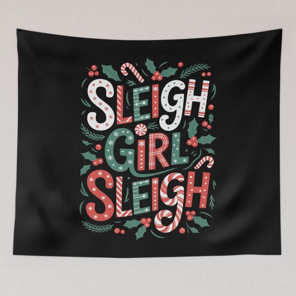 Item preview, Sleigh Funny Christmas Day designed and sold by Turbotine.