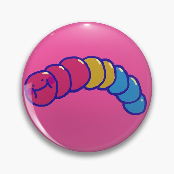 Item preview, pansexual caterpillar designed and sold by mcshmeaty.