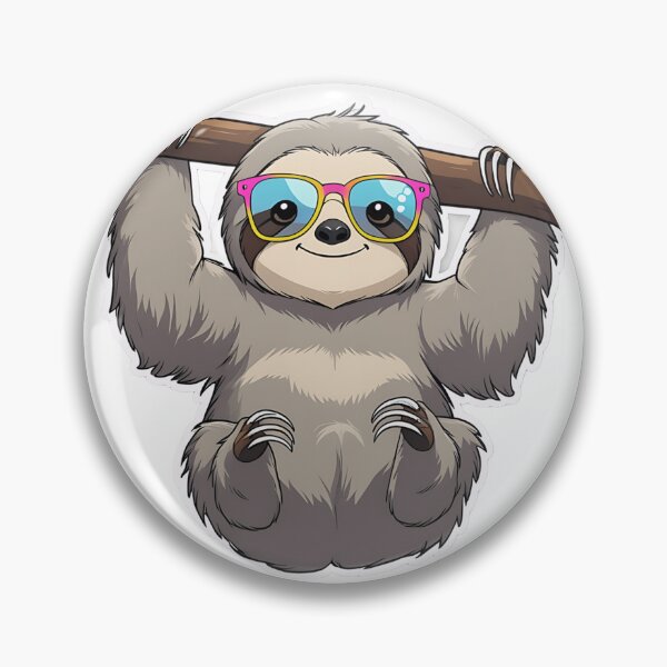 Item preview, Cute sloth designed and sold by Spirit of Siam.