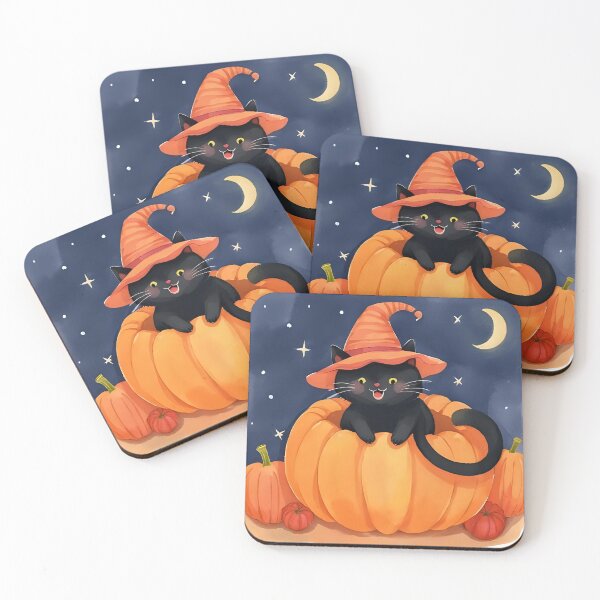Item preview, “The Witch Cat and the Magic Pumpkin” designed and sold by nighttime1990.