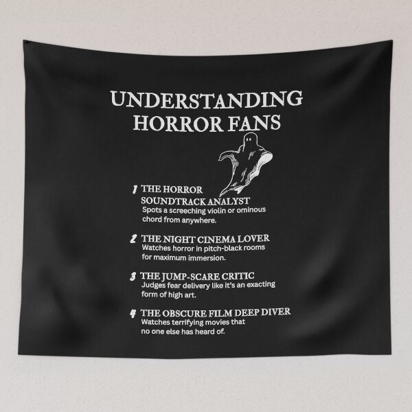Item preview, Understanding Horror Fans Vol. 5 – Horror Fan Life Explained – Black designed and sold by PsyFlow35.