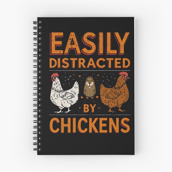 Item preview, Easily distracted by chickens designed and sold by whatthefoxsays.