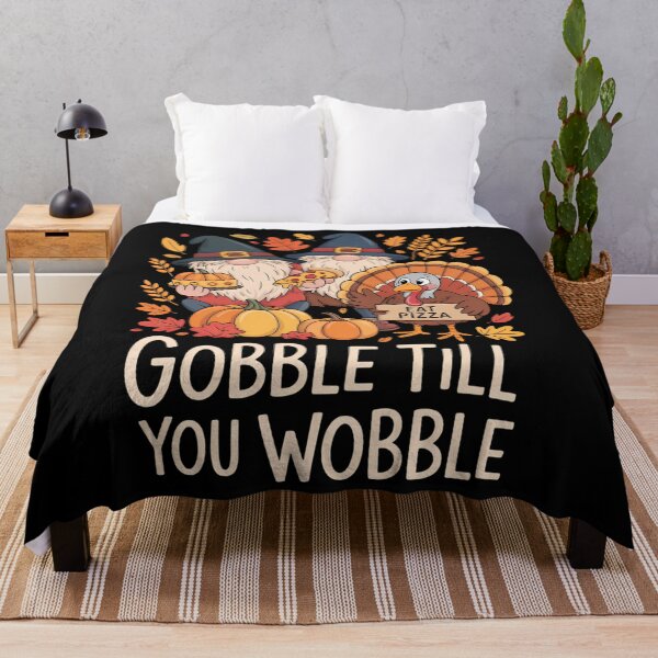 Item preview, Thanksgiving Gnomes Gobble Turkey Dinner designed and sold by Turbotine.