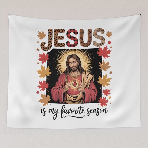 Item preview, Thanksgiving Jesus is My Favorite Season Fall Faith designed and sold by Turbotine.