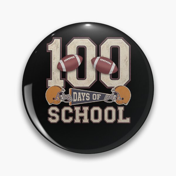 Item preview, 100 Days Of School Boys 100th Day Of School Football  designed and sold by TrinaEspinoza.