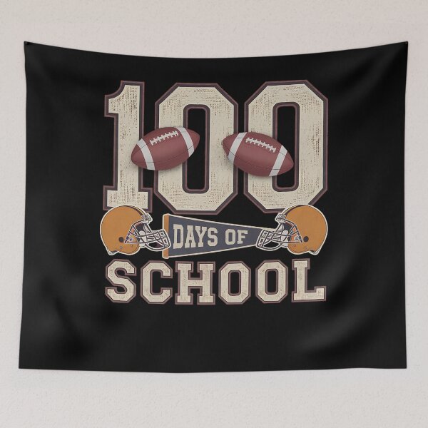 Item preview, 100 Days Of School Boys 100th Day Of School Football  designed and sold by TrinaEspinoza.