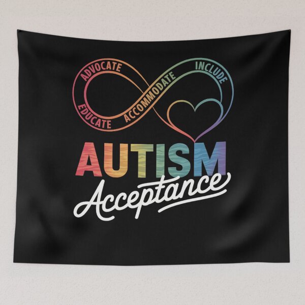 Item preview, Advocate Educate Accommodate Include Autism Acceptance designed and sold by TrinaEspinoza.