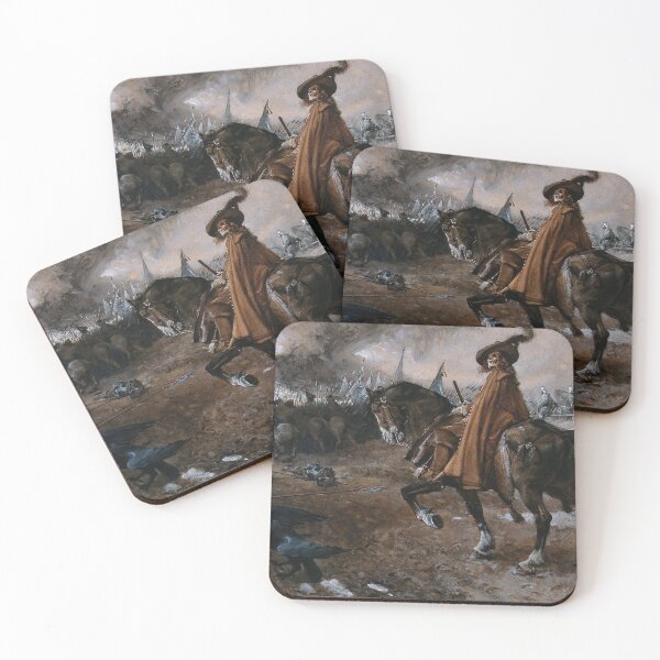 Item preview, Death General Rides a Horse on a Battlefield — Edgar Bundy (1911) designed and sold by Art Outlaws.