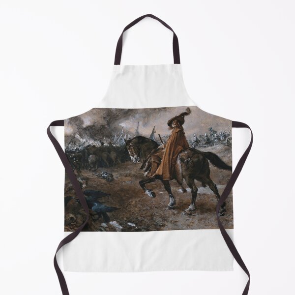 Item preview, Death General Rides a Horse on a Battlefield — Edgar Bundy (1911) designed and sold by Art Outlaws.