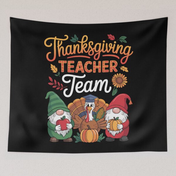 Item preview, Thanksgiving Teacher Lovers Turkey Gnomes Autumn designed and sold by Turbotine.