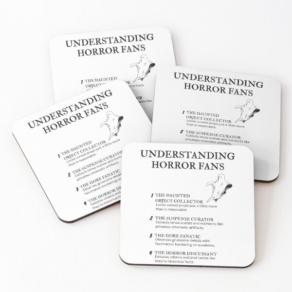 Item preview, Understanding Horror Fans – Spooky Humor Only Fans Get designed and sold by PsyFlow35.