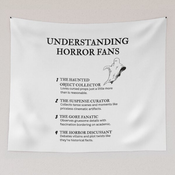 Item preview, Understanding Horror Fans – Spooky Humor Only Fans Get designed and sold by PsyFlow35.