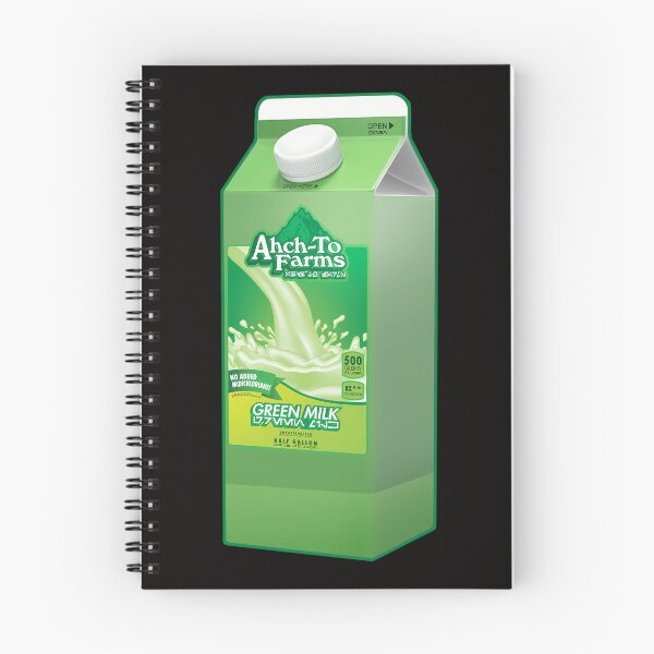 Aperçu de l'œuvre Brique de lait verte Ahch-To Far.ms créée et vendue par BlancheBaughman.