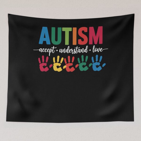 Item preview, Autism Awareness Accept Understand Love ASD Support Autistic designed and sold by TrinaEspinoza.