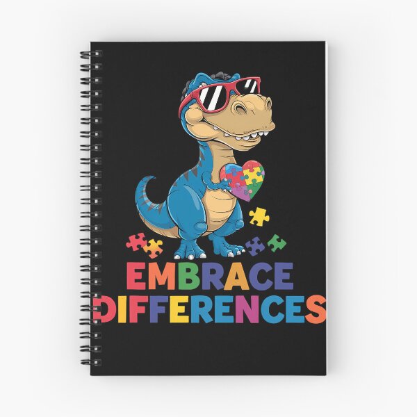 Item preview, Autism Awareness Dinosaur T-Rex Embrace Differences Puzzle designed and sold by TrinaEspinoza.